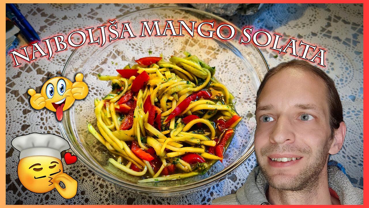 The best mango salad recipe #eat