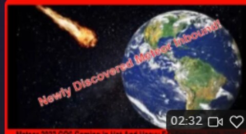 90 Foot Meteor 2022 CO6 To Shave Earth February 15th 2022!