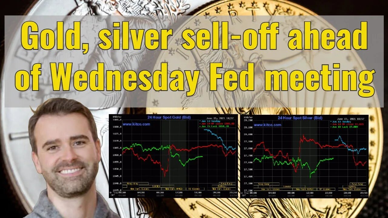 Gold, silver sell off ahead of Wednesday Fed meeting