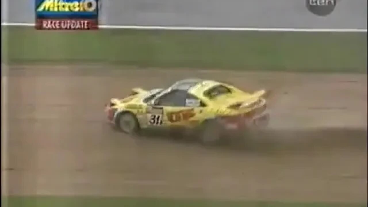 Massive Toyota MR2 crash. Bathurst Mount Panorama 2000