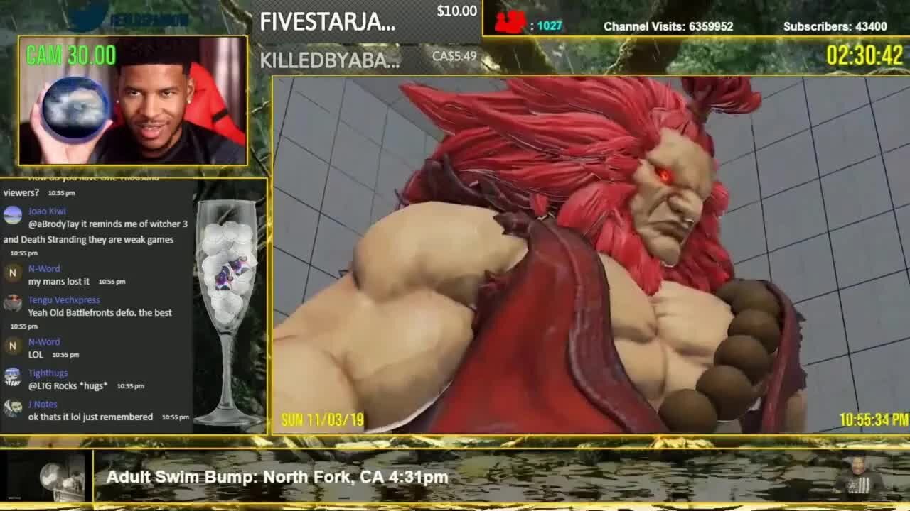 LTG screams after getting robbed by godlike Akuma and rants [LOWTIER STRINGS Reupload]