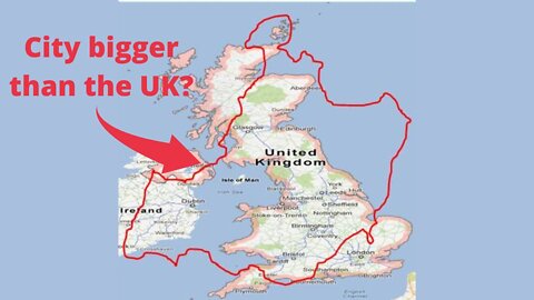 Top 5 biggest Cities in China - Literally bigger than the UK?