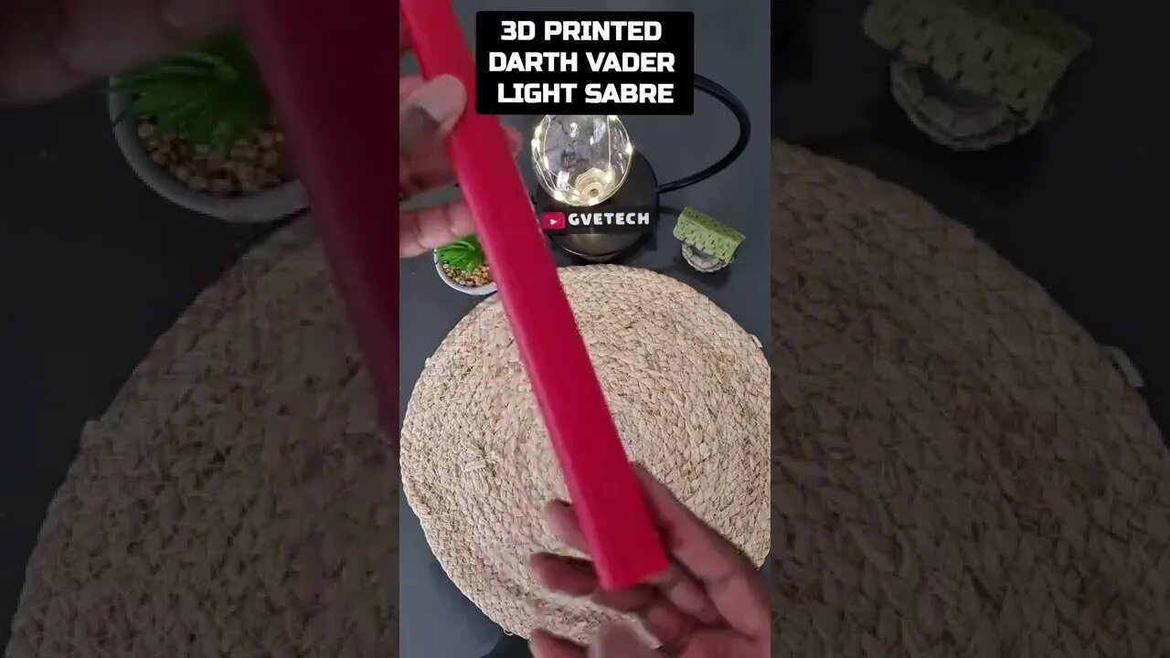 3D Printed Lightsaber #shorts #lukeskywalker #darthvader #lightsaber #starwars #jediknight #sithlord