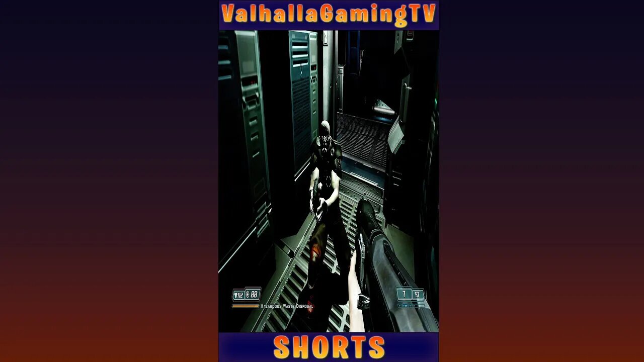 Trying To Play With The Crane But Got Rudely Interrupted!! (Doom 3) @ValhallaGamingTV