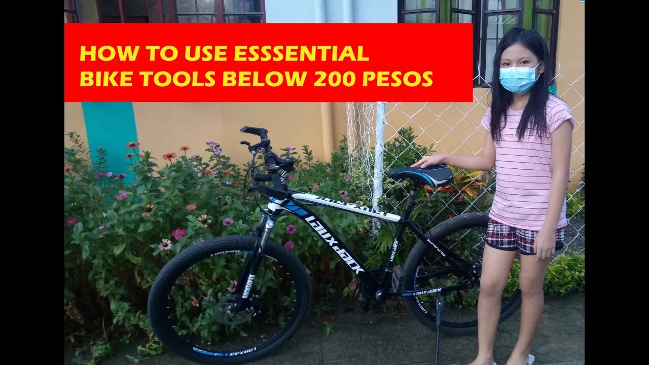 Cheap Bicycle Tools and How to Use Them (chain breaker, tire patch kit and hand pump)