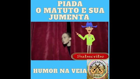 PIADA O MATUTO E SUA JUMENTA