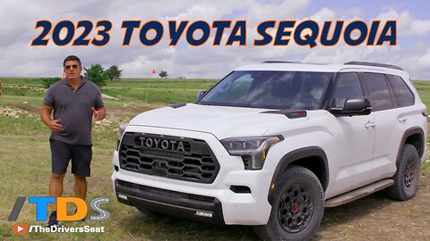 2023 Toyota Sequoia TRD PRO! Now it's the full-sized SUV that others are looking up to