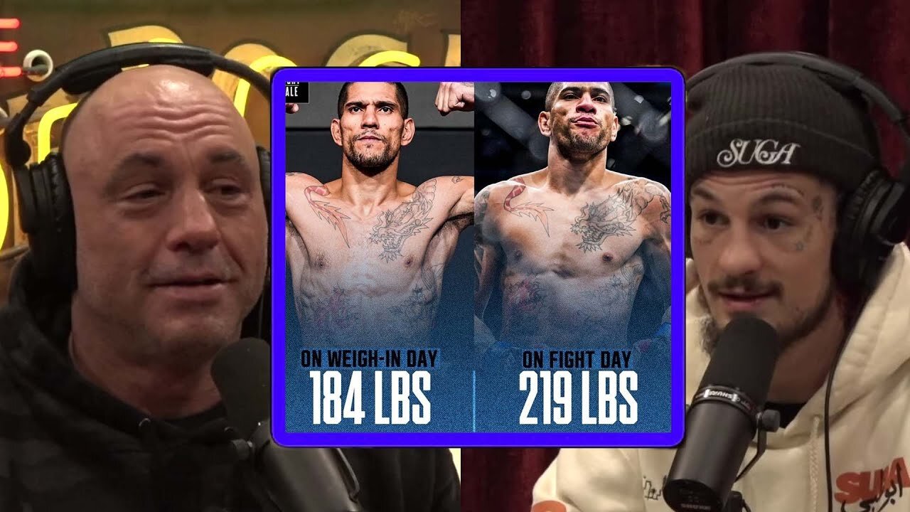 Alex Pereira's 34 lbs Gain After the Fight | Joe Rogan Experience