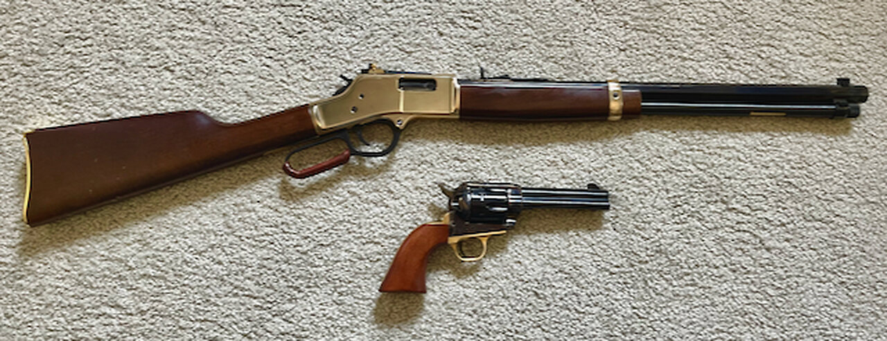 Henrys and Handguns Episode 2: Big Boy 357 and Cimarron Pistolero