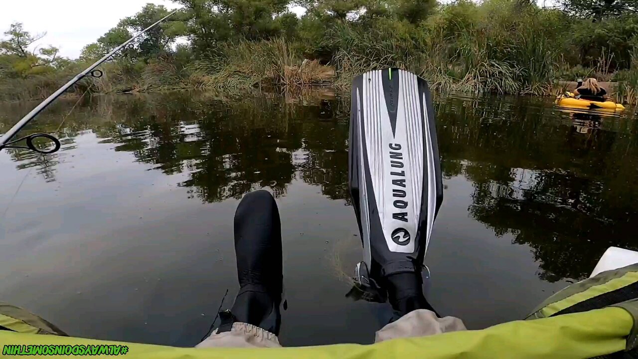 Float tubin San Diego River