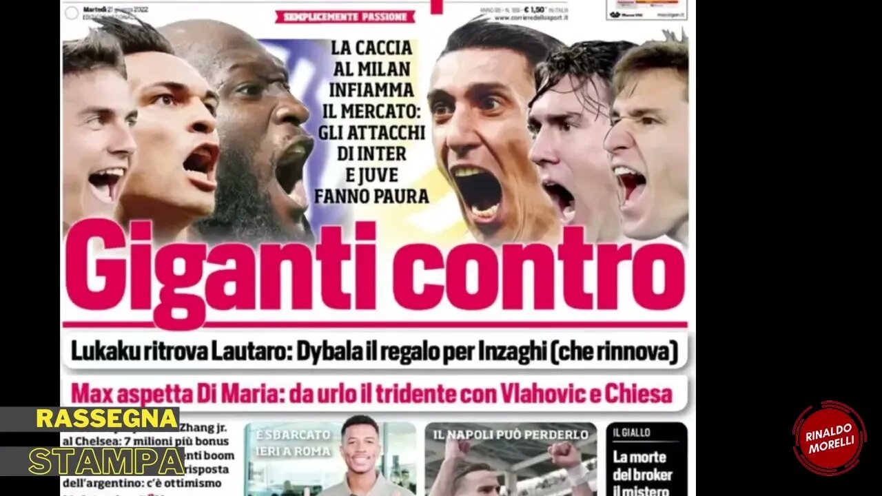 Il budget mercato (?) del Milan e le solite non-notizie. Rassegna Stampa Sportiva ep.85 | 21.06.2022