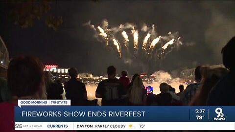 Thousands gathered on the riverfront to celebrate the unofficial end of summer
