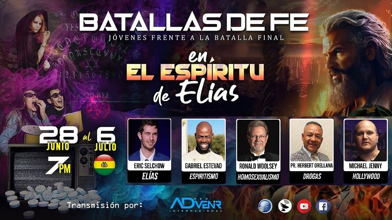 BATALLAS DE FE 2024 - JOVENES FRENTE A LA BATALLA FINAL - dia 1, viernes 28/6/2024