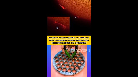 OLHA O TAMANHO DESSES PLANETAS!!! #planetas #mundo #Gigantes #curiosidades