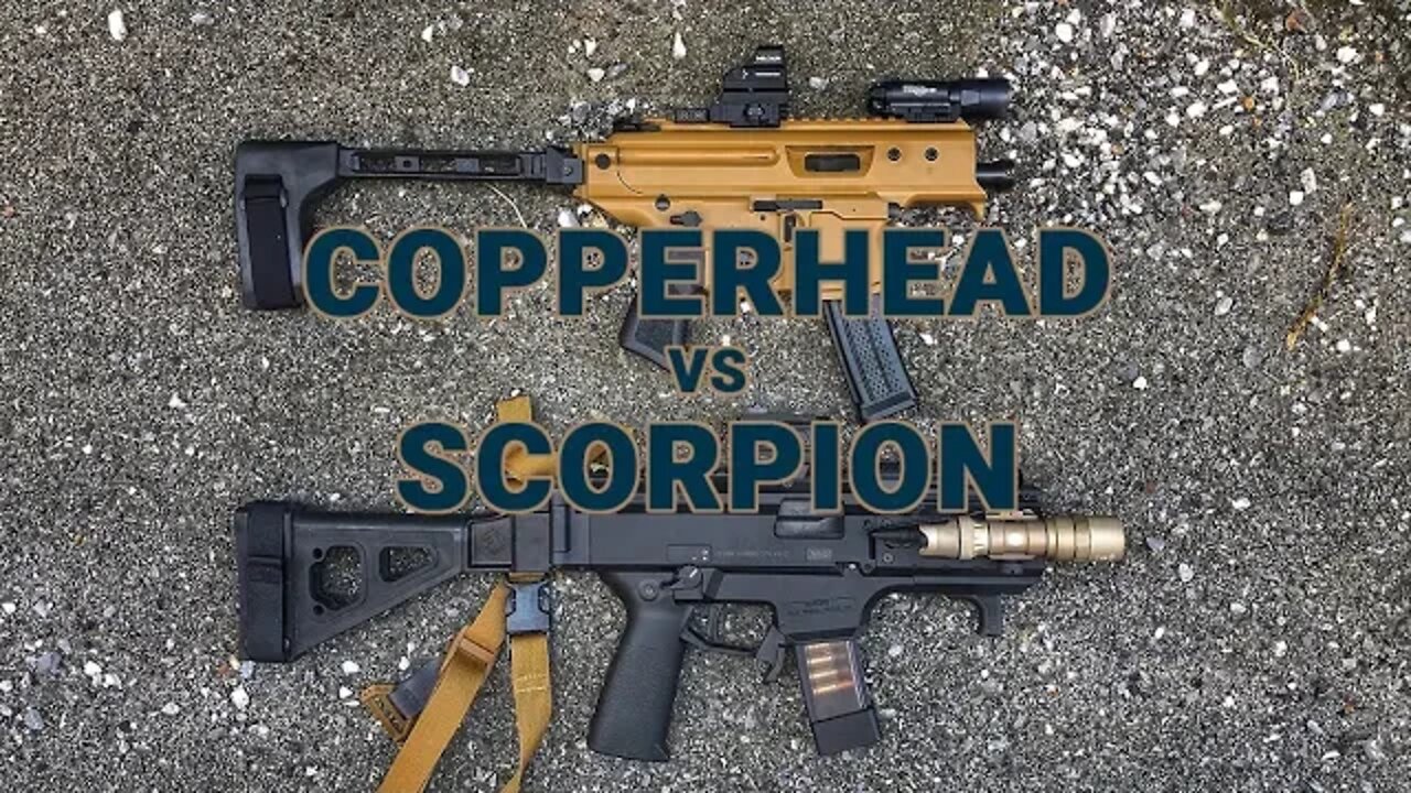 Battle of the Subguns: CZ Scorpion EVO 3 VS SIG Copperhead