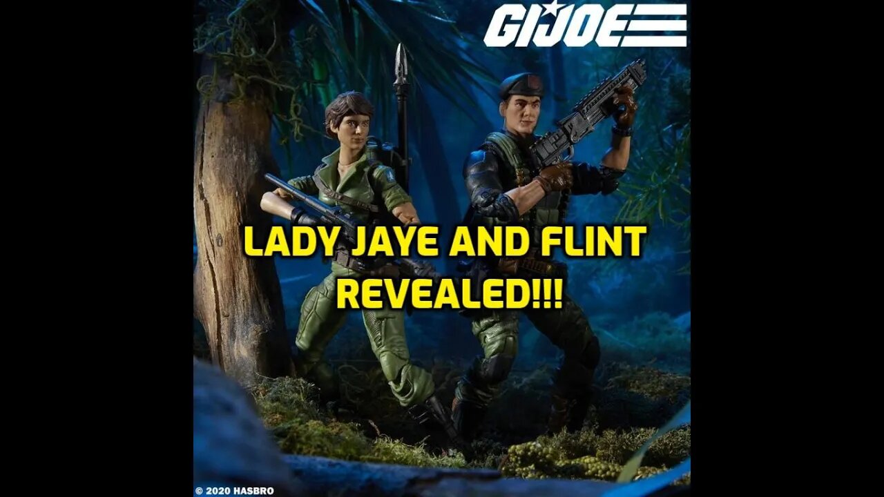 GI JOE CLASSIFIED WAVE 3 FLINT AND LADY JAYE REVEALED - FAN FIRST FRIDAY - NINJA KNIGHT