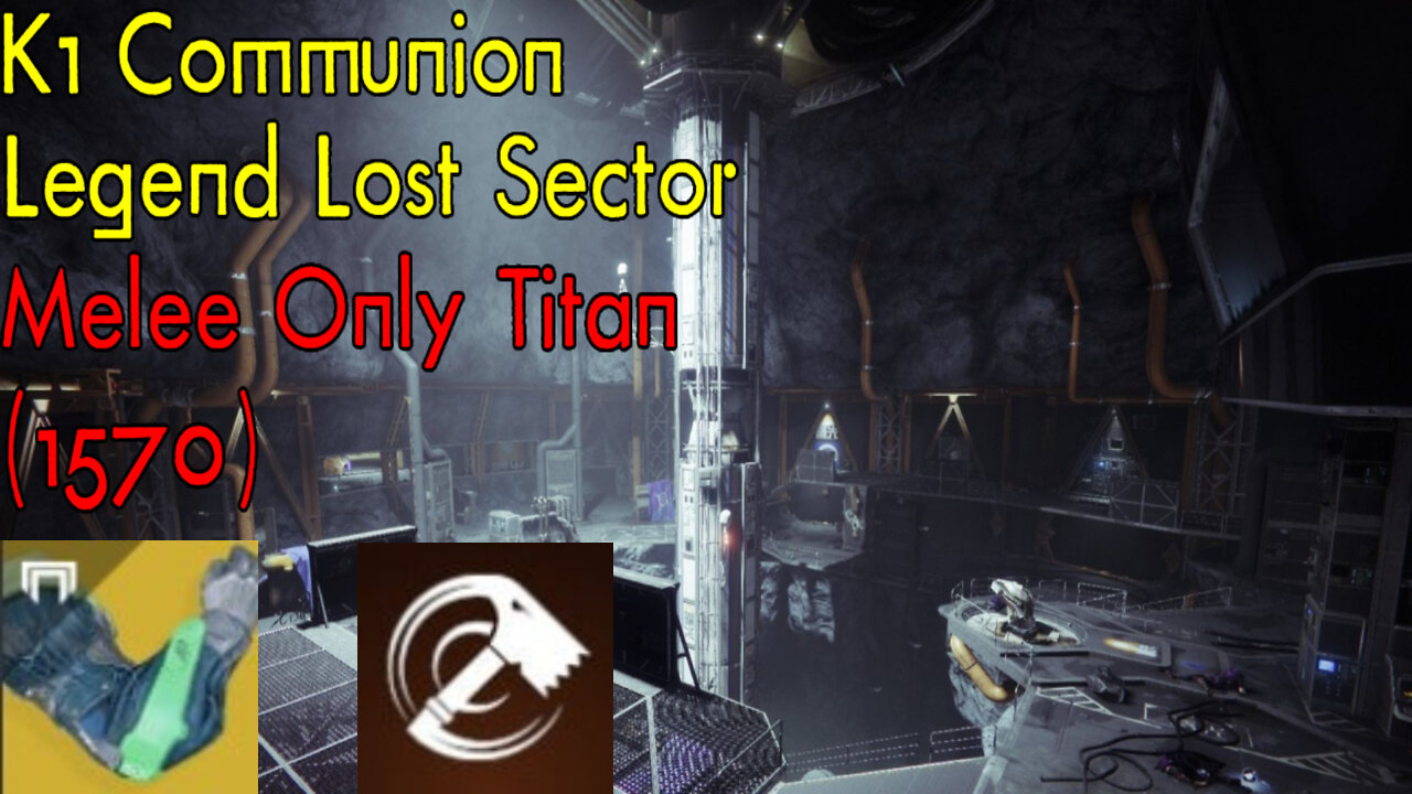 Destiny 2 | K1 Communion | Legend Lost Sector | Titan (w/ Synthoceps) | Season 18