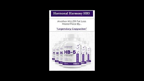 Hormonal Harmony HB5 a fat loss masterpiece for women