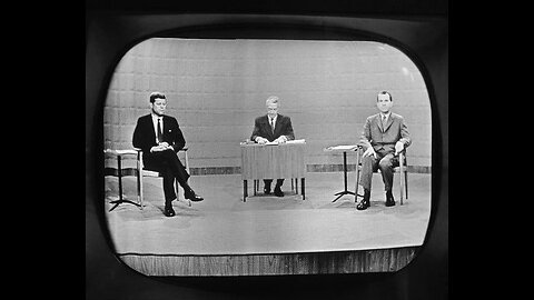 John F Kennedy and Richard Nixon Presidential Debate
