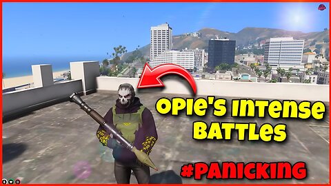 Opie's Intense Battles! Panicking Opie in Redline GTA 5 RP