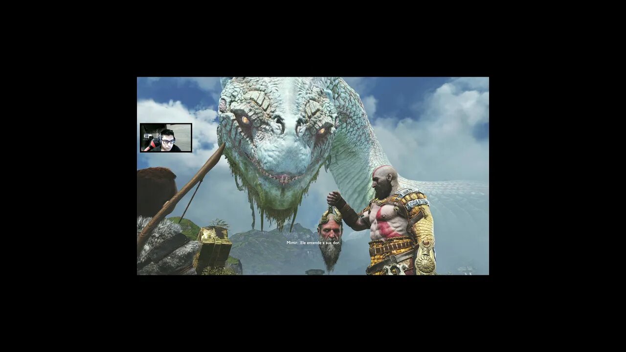 God of War - FALANDO COM A SERPENTE #3- Gameplay Completo no CARD FINAL #godofwar #shorts