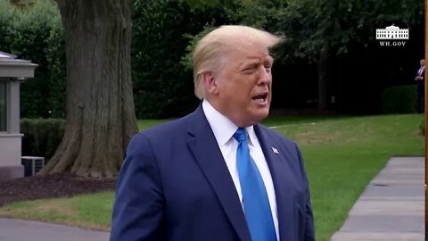 09/24/20: President Trump Delivers Remarks Upon Departure