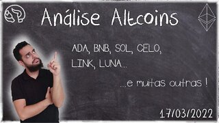 Fechando O Dia - Análise De Altcoins 17/03/2022