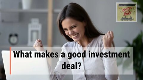 How to Know an Investor Is Offering You a Good Deal
