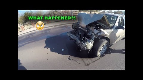 We Witnessed a Crash...