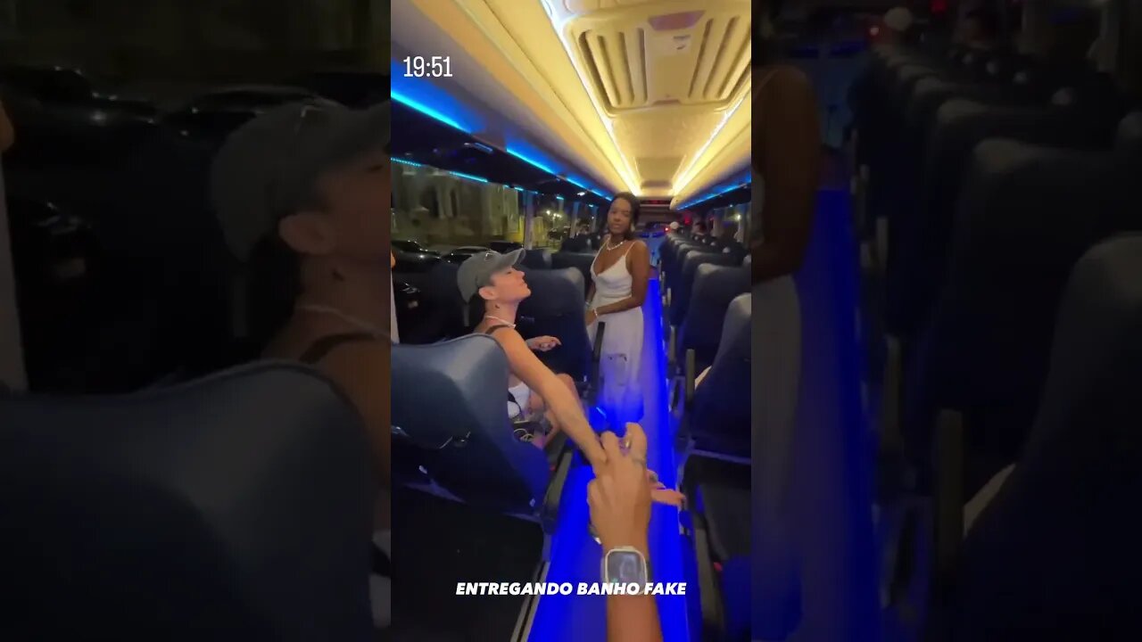 entregado o banho fake kkkk