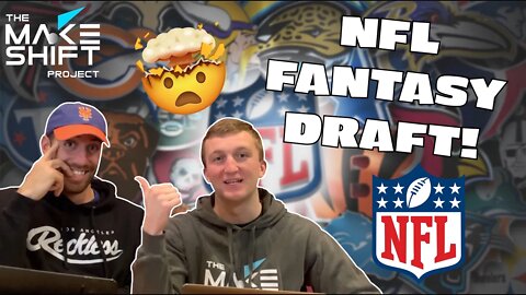 This NFL Fantasy Draft Got INTENSE! 🏈 Brian Has A WILD Strategy! 🤯