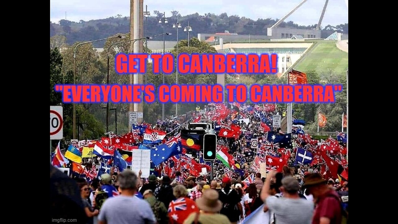 FREEDOM CONVOY TO CANBERRA 2022