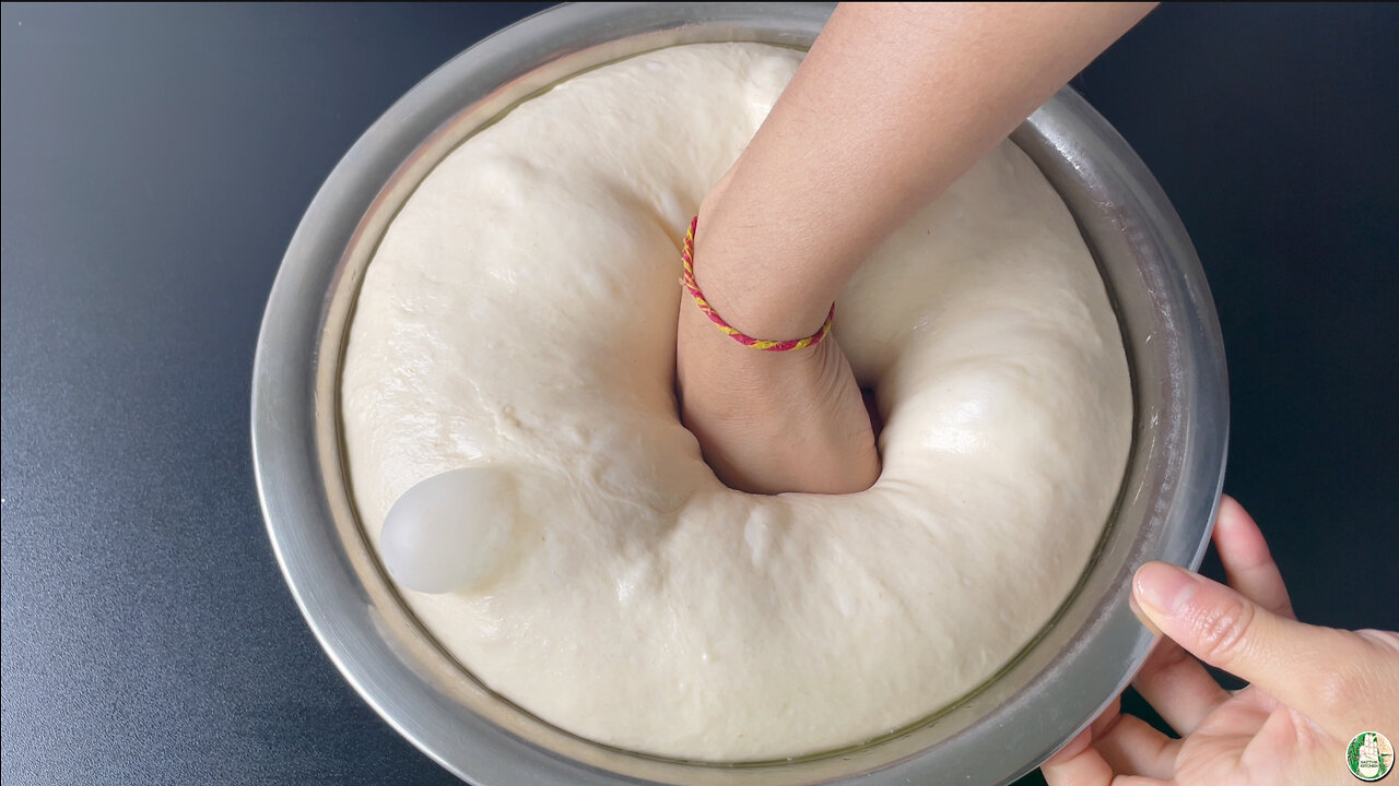 Mix Flour with Milk & Water! You will no longer buy Buns. Tastes 100 times better than store bought!