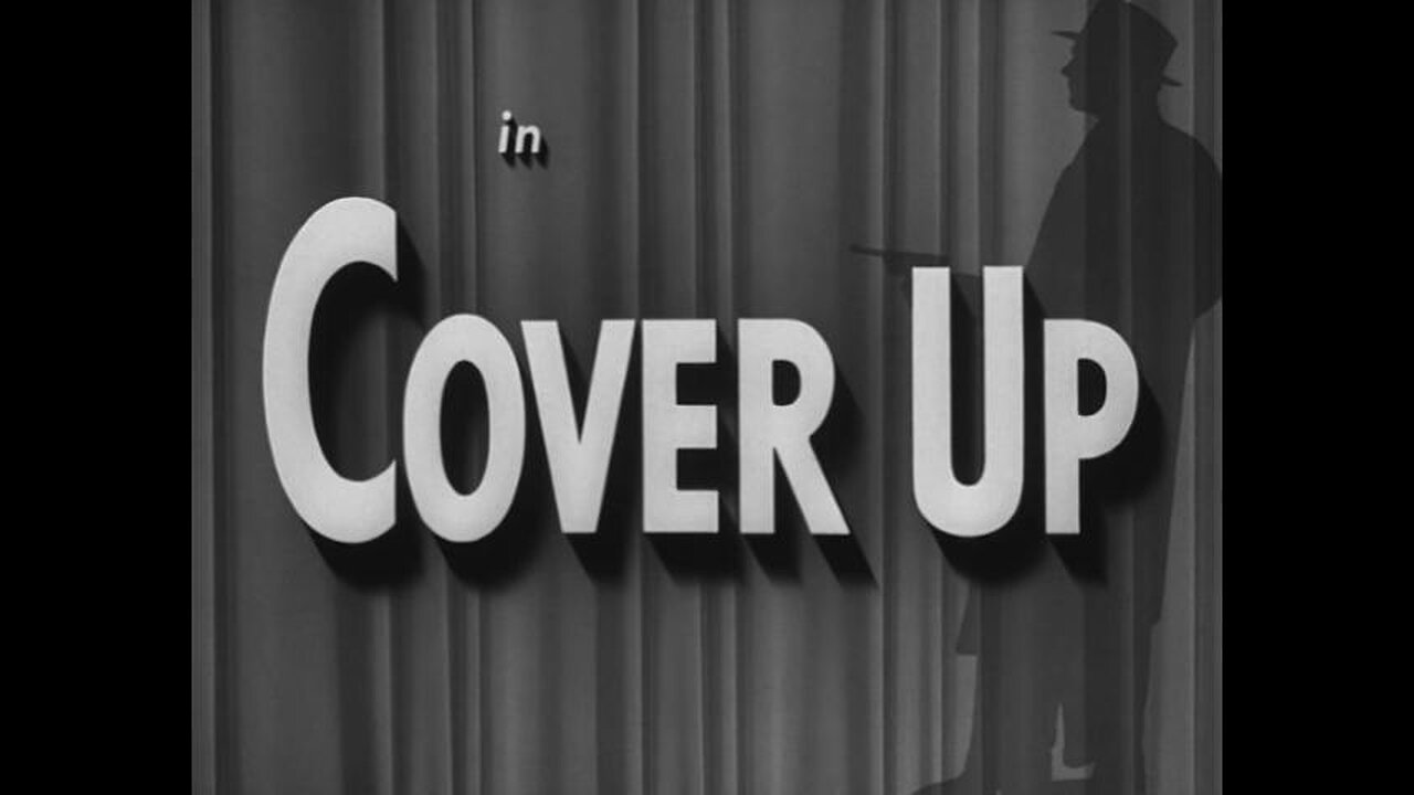 Cover Up (1949) B&W Detective movie set around Christmas time