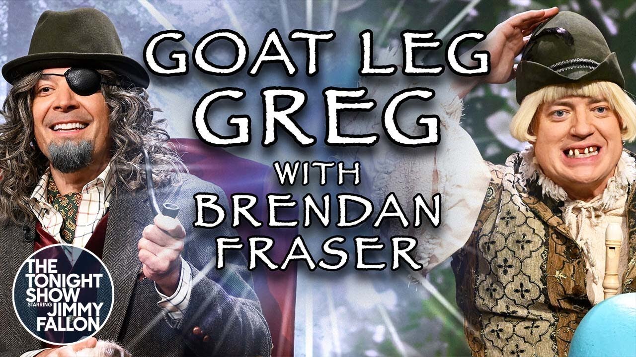 Pearls of Wisdom with Goat Leg Greg and Gilvin of the Tree ft. Brendan Fraser | The Tonight Show