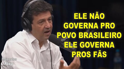 MANDETTA FALA O QUE PENSA SOBRE JAIR BOLSONARO | MOMENTOS FLOW