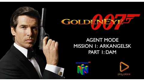 Goldeneye 007 - Nintendo 64 / Mission Dam (James Bond)