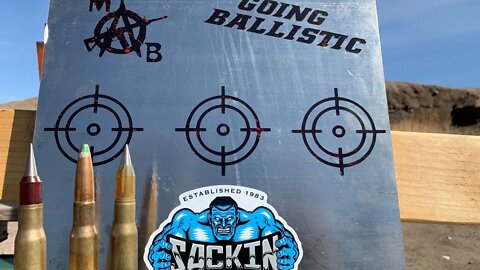 50 Cals Baddest Rounds vs 1 1/4" Titanium Plate