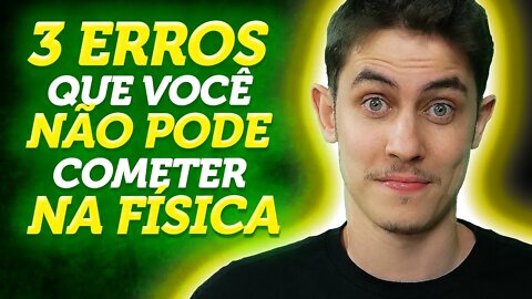 Sem isso não dá! Como estudar FÍSICA do ZERO