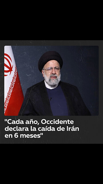 Raisi: Cada año, Occidente declara la caída de Irán en 6 meses, pero nunca sucede
