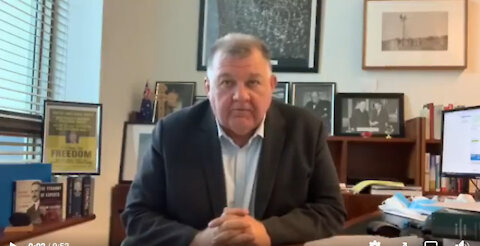 Australian M.P Craig Kelly explaining extreme dangers to Children