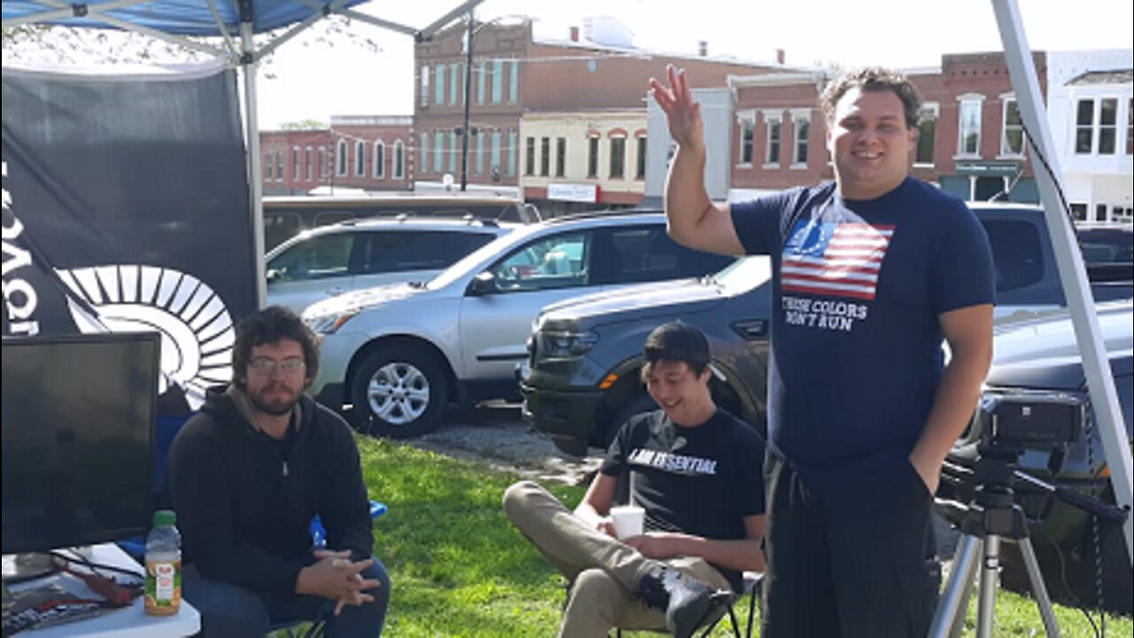 Square Fair Booth in Garnett, Kansas, Saturday, May 7th, 2022