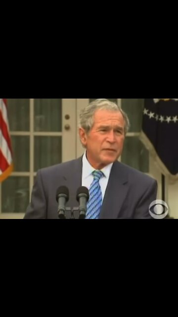 “Just send your cash” - GWB