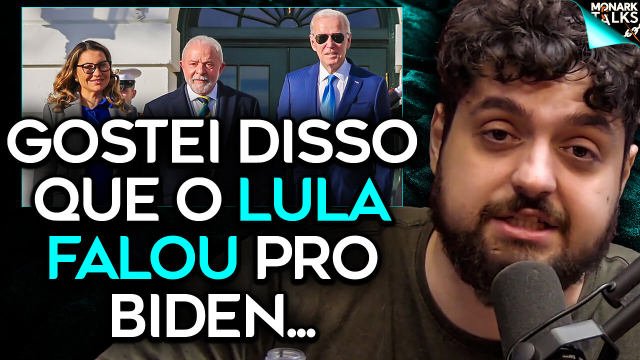 O ENCONTRO DE LULA COM BIDEN NOS EUA