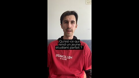 Le parfait jeune étudiant 🤓