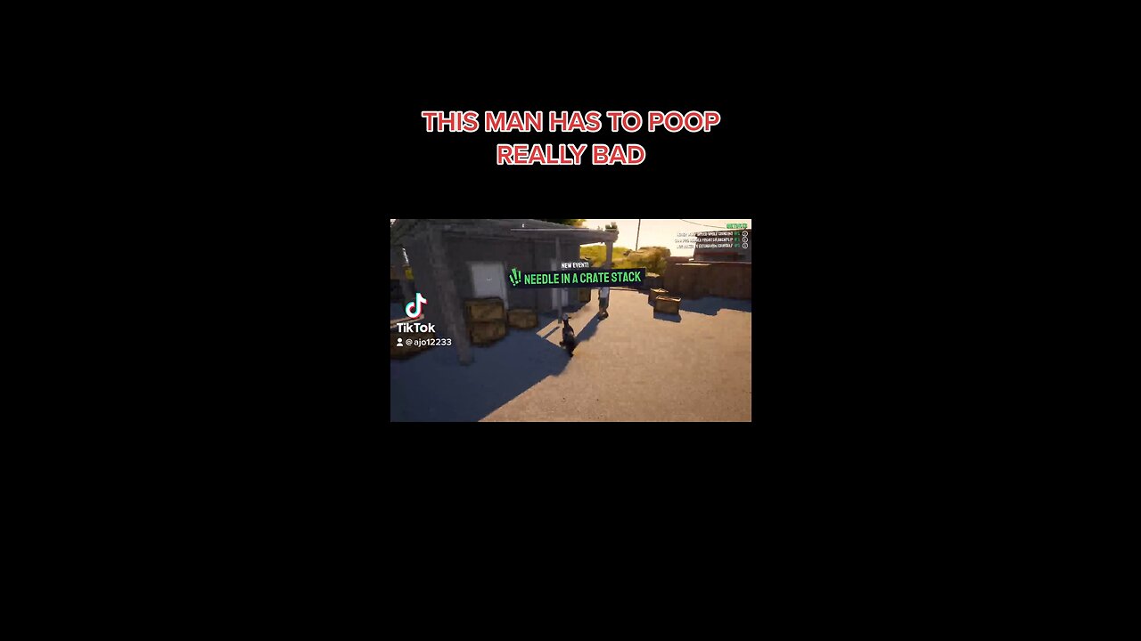 THIS MAN HAS TO POOP REALLY BAD
