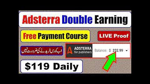 Adsterra Loading Paid Course