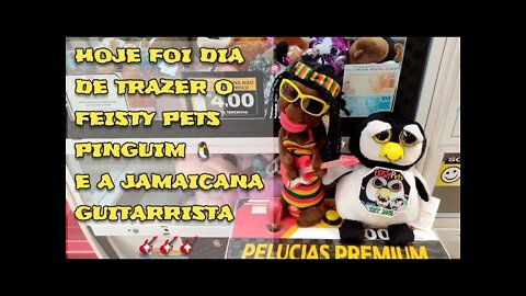 PEGANDO O FEISTY PETS PINGUIM E A JAMAICANA GUITARRISTA ELETRÔNICA 👏🎸👏