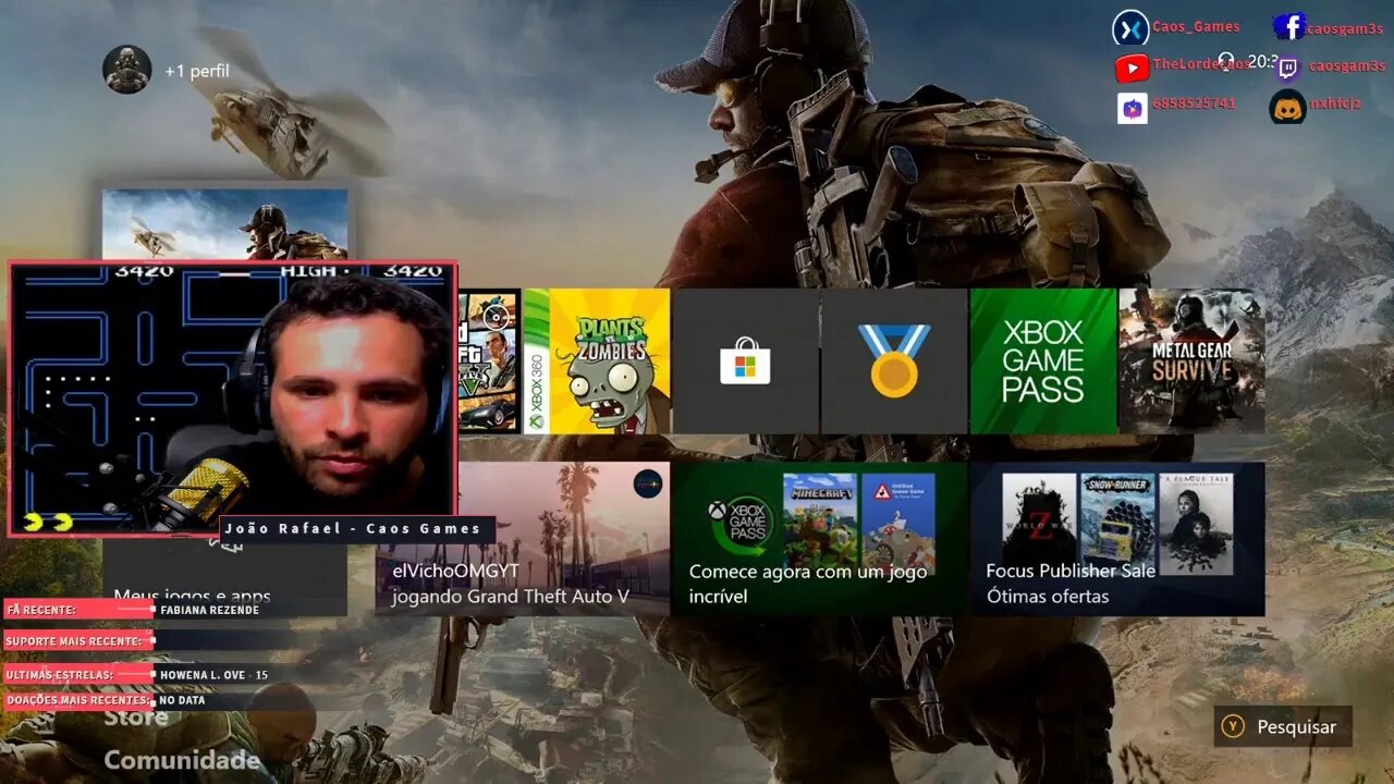 Ghosts Missão secreta!!!!! #LaveAsMãos #caosgames #FiqueemCasa e #JogueComigo