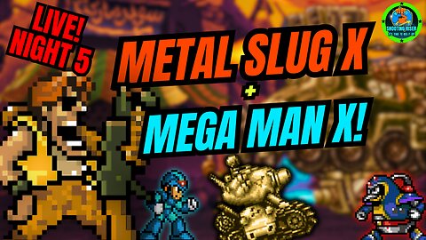 THE BEST ARCADE GAMES EVER! Metal Slug X (PS1 VERSION) + Mega Man X #live #metalslug #megamanx